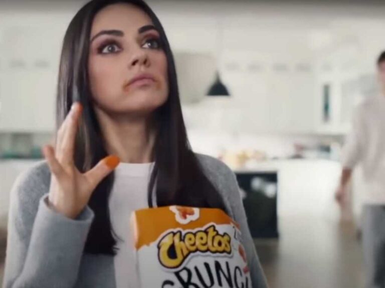 Cheetos Super Bowl Commercial 2021 Mila Kunis