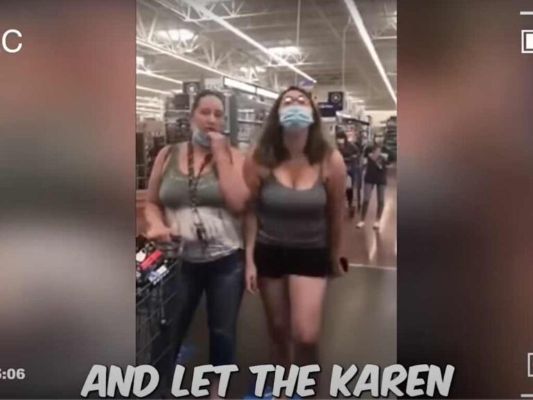 Karens fighting at Walmart